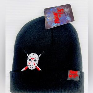 FRIDAY THE 13th  ADULT ONE SIZE FITS ALL WINTER BEANIE HAT BRAND NEW WITH TAGS